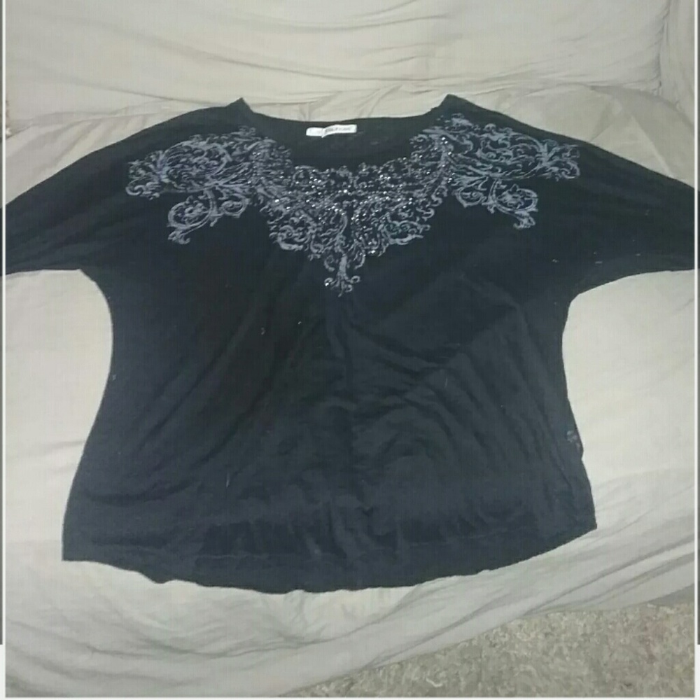 maurices 1x embellished top